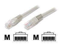 StarTech.com Cat5e Ethernet Cable - 7 ft - Gray - Patch Cable - Molded Cat5e Cable - Short Network Cable - Ethernet Cord - Cat 5e Cable - 7ft (M45PATCH7GR)