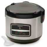 Presto 05813 16 Cup Digital Stainless Steel Rice Cooker/Steamer