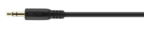 Belkin Mini Plug 3.5mm AUX 3 Feet Cable Kindle Fire, iPod, iPhone, iPad, Android, Smartphone MP3 Players