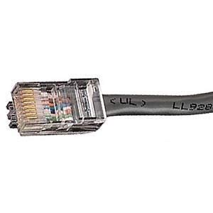 BLACK BOX NETWORK SRV - GigaTrue CAT6 Channel 550-MHz Patch Cable UTP Snagless Boots Black 3-ft. 0.9-m