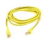Belkin 1-Foot CAT5e Snagless Patch Cable (Light Yellow/Beige)