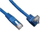 Tripp Lite Blue Cat6 Gigabit Angle to Straight Patch Cable