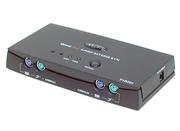Belkin F1D201 2-Port Omniview Reverse Automatic KVM Switch for PS2 Mouse Only