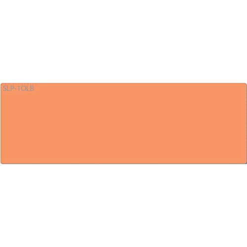 Orange Address Labl 1 1/8in 1/2in Labl Orange Color