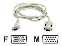 Belkin 862560 VGA Monitor Extension Cable 1.8M, F2N025b06 (1.8M)