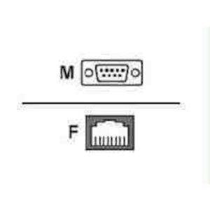 Modem Adapter ( Dce ) - Db-9 (M) - Rj-45
