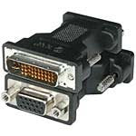 Vga Adapter - M1-a - Male - 15 Pin Hd D-Sub (Hd-15) - Female - Black