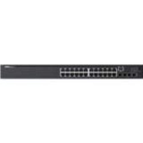 Dell Networking N1524P - Switch - 24 Ports - Managed - Rack-mountable, Black (463-7265)
