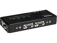 4 Port KVM Switch w/PS2, Audio Support