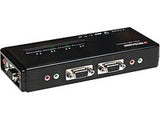 4 Port KVM Switch w/PS2, Audio Support