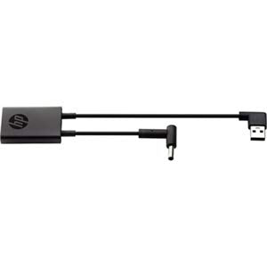 HP USB Type-C to 4.5mm Adapter Black - for Select HP & USB Type-C Systems - 1 x USB Type-C Connector - 1 x 4.5mm DC Power Barrel Connector