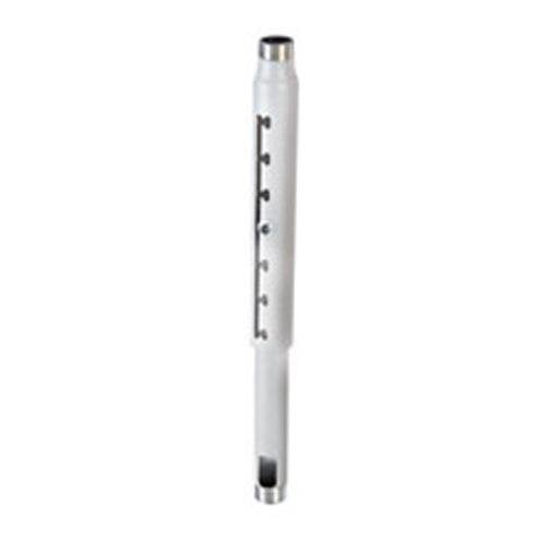 Adjustable Extension Column Color: White, Size: 24" H x 2.3" W x 2.3" D