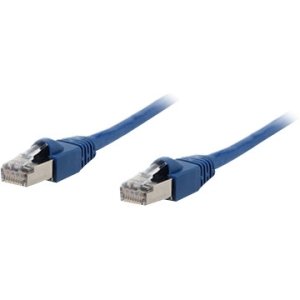 20ft Cat6a Blue Gigabit Rj45 Patch Cable Molded Snagless