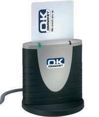 Omnikey 3121 Desktop Smart Card Reader with Standard Base, Taa Compliant