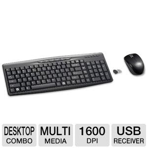 Pixxo Wireless Keyboard and Mouse Combo