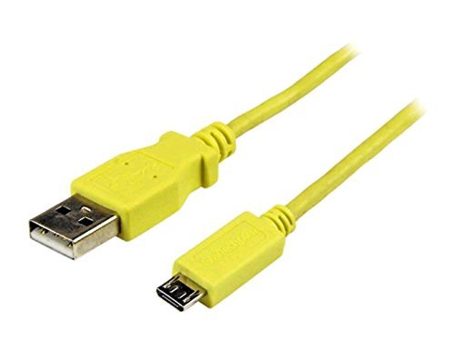 StarTech.com Mobile Charge Sync USB to Slim Micro USB Cable for Phones & Tablets A to Micro B - M/M - Thin Micro USB Charge Cable