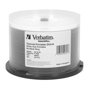 Verbatim 10PK DVD-R Digital Movie 4.7GB (94841)