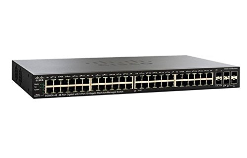 Cisco SG250X-48P Gigabit PoE with 4-Port 10-Gigabit Smart Switch
