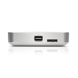 G-Technology 1TB G-DRIVE Mobile with Thunderbolt and USB 3.0 Portable External Hard Drive, Silver - 0G03040