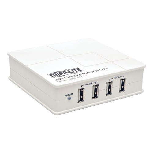 Tripp Lite 4-Port USB Charging Hub with OTG Hub Tablet Smartphone IPad (U280-004-OTG)