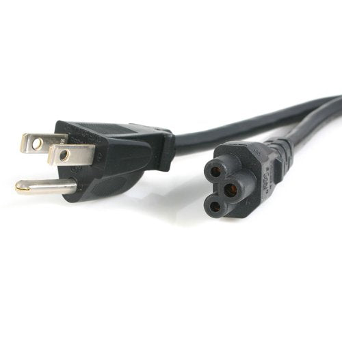 6ft Standard Laptop Power Cord (NEMA 5-15P to IEC 320 C5) - 3 Prong Replacement Notebook Power Cable - 125V, 13A, 18AWG (PXT101NB3S)