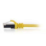C2G 27258 Cat5e Cable - Snagless Shielded Ethernet Network Patch Cable, Yellow (10 Feet, 3.04 Meters)