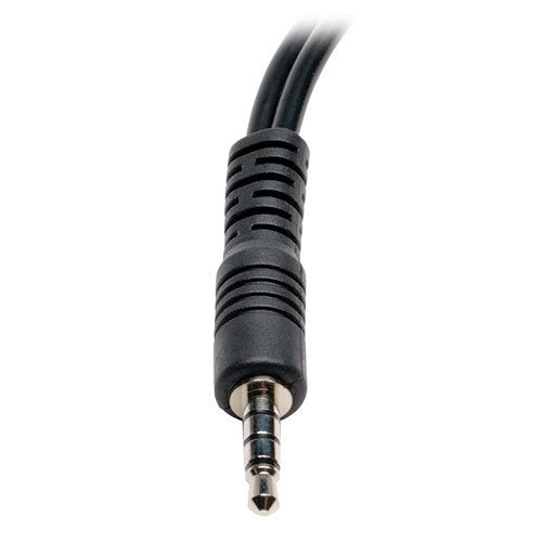 TRIPP LITE P318-06N-MFF 6-Inch 3.5mm 2x3 Position to 4 Position 3.5mm Audio Splitter