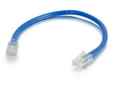 C2G 04100 Cat6 Cable - Non-Booted Unshielded Ethernet Network Patch Cable, Blue (30 Feet, 9.14 Meters)