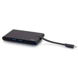 C2G 26916 USB C to HDMI, VGA and ETHERNET HUB with SD Card Reader and Power - USB C HU