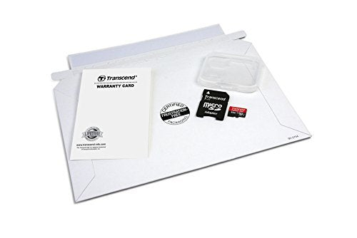 Transcend 16GB MicroSDHC Class10 UHS-1 Memory Card with Adapter 45 MB/s (TS16GUSDU1E)