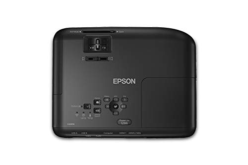 Epson POWERLITE 1286 3LCD PROJ 3600L WUXGA 15K:1 WRLS 6.2LBS