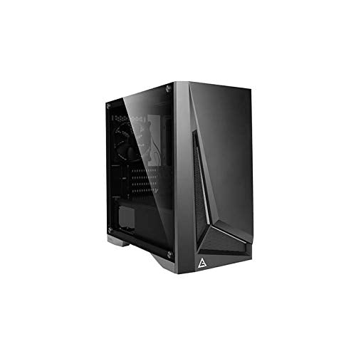 Antec DP301M Micro-Tower Black - Computer Case (Micro-Tower, PC, Plastic, SPCC, Micro-ATX,Mini-ITX, Black, Game)
