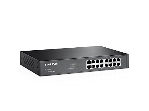 TP-Link 8 Port Gigabit Ethernet Network Switch | Ethernet Splitter | Sturdy Metal w/Shielded Ports | Plug-and-Play
