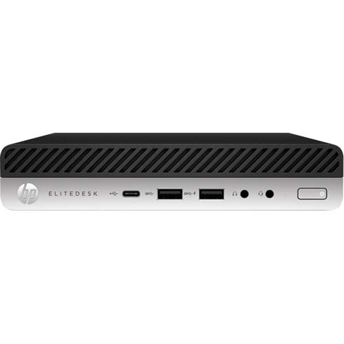 HP 4CB31UT#ABA EliteDesk 800 G4 Mini Intel Core i5 8500T 2.1 GHz Mini PC's, 8 GB RAM, Windows 10 Pro