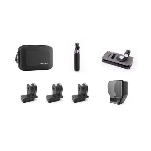 PGYTECH OSMO Pocket Travel Set (Extension Pole Tripod, Camera Strap Holder, Data Port to Universal Mount, Gimbal Protector, Carrying Case and Screen Protector