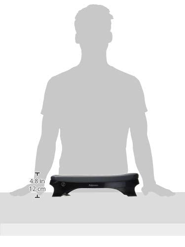 Fellowes I-Spire Series Foot Cushion, Black (9472802)