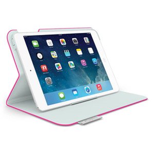 Open Box Logitech Folio Protective Case for iPad mini - Fantasy Pink