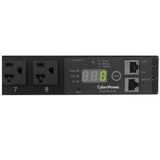 CyberPower PDU20MT8FNET Monitored PDU RM 1U 20A 8-Outlet