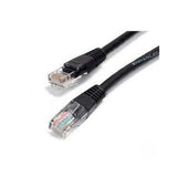 Cat6 Ethernet Cable - 3 ft - Black - Patch Cable - Molded Cat6 Cable - Short Network Cable - Ethernet Cord - Cat 6 Cable - 3ft
