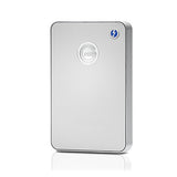 G-Technology 1TB G-DRIVE Mobile with Thunderbolt and USB 3.0 Portable External Hard Drive, Silver - 0G03040