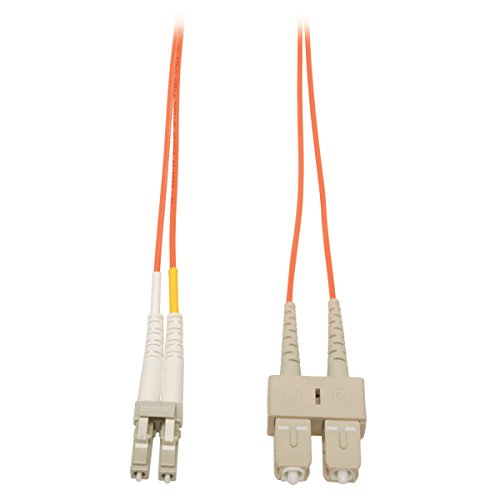 Tripp Lite N316-02M 6 -Feet Duplex Multimode 62.5/125 Fiber Optic Patch Cable LC/SC - 2M