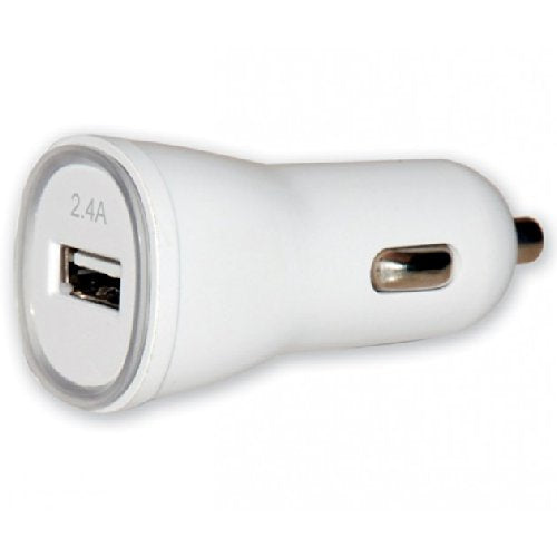 Techly IUSB2-CAR2-2A1P 1 Port 2.4A USB Car Charger