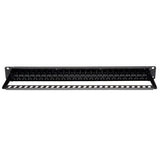Tripp Lite 24-Port 1U Rackmount Cat6 Feedthrough Patch Panel, RJ45 Ethernet(N254-024)