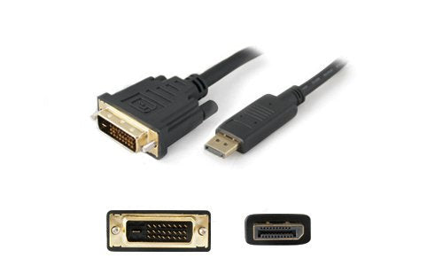 Addon-Networking DISPLAYPORT2DVI10F 10' DisplayPort to DVI-D Adapter Cable, Black