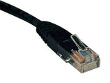 Cat5e 350mhz Molded Patch Cable (Rj45 M/M) - Black, 20-Ft.