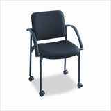 Safco Moto Stack Chair (Qty.2) in Black (4184BL)