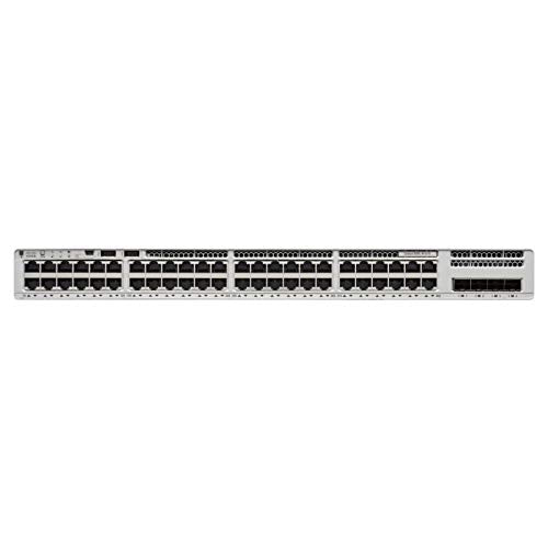 Cisco Catalyst C9200L-48T-4X Layer 3 Switch - 48 X Gigabit Ethernet Network, 4 X 10 Gigabit Ethernet Uplink - Manageable - Twisted Pair, Optical Fiber - Modular - 3 Layer Supported - Rack-Mountable