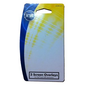 Open Box Init iTouch Screen Overlays 3 Pack for iPod Touch 4G NT-MP1210