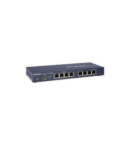 Netgear FS108PNA 8 PORT 10/100 DESKTOP SWITCH WITH 4 PORT POE