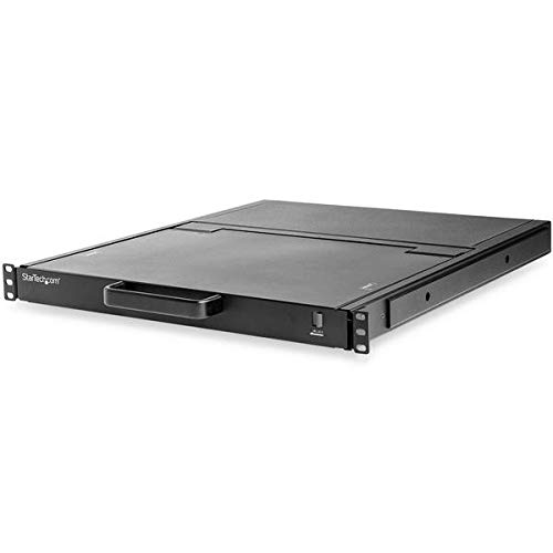 Rackmount KVM Console - 1U - 17.3In Display - 1080P HD - Single Port KVM - Rack Mount Monitor - Rackmount LCD Monitor